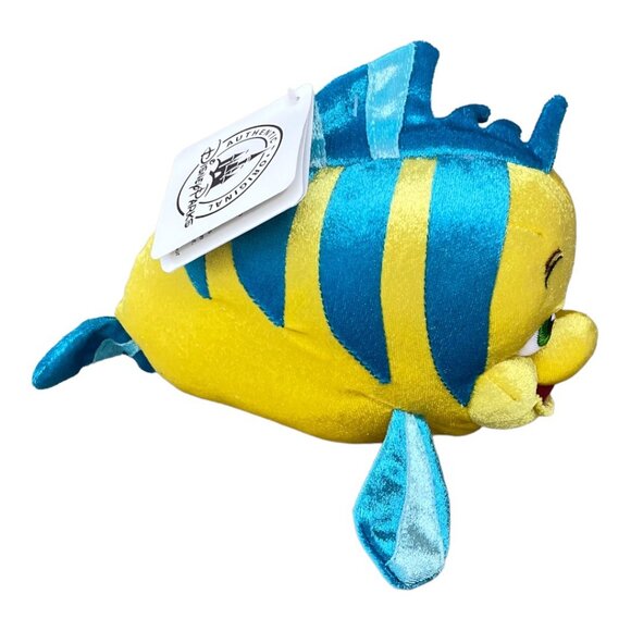 Disney Parks The Little Mermaid Flounder Plush - Picture 5 of 9